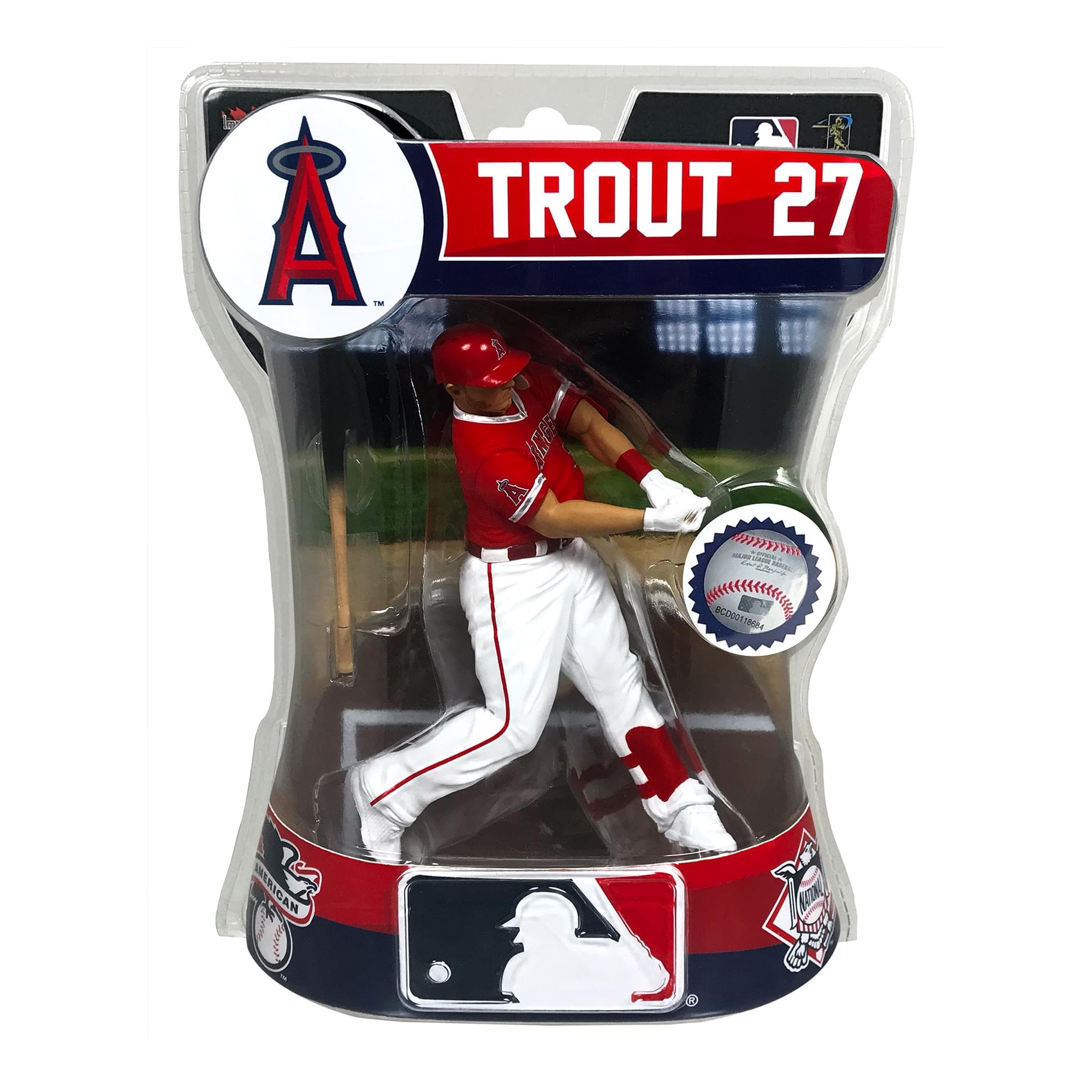 MLB - Los Angeles Angels 6 Inch Figure | Mike Trout - Red price history on PriceWatchPro