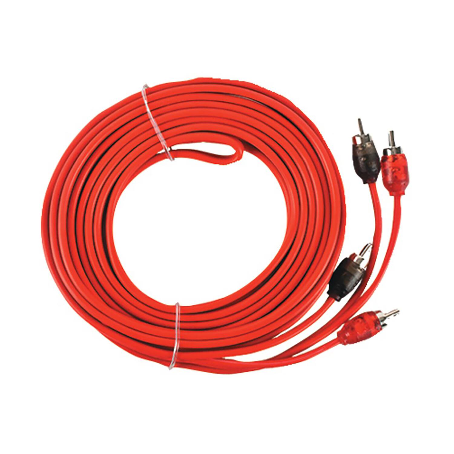 Left. T-Spec - v6 SERIES 1000W 4-Gauge Mini ANL Amp Installation Kit with RCA Cables - Red.