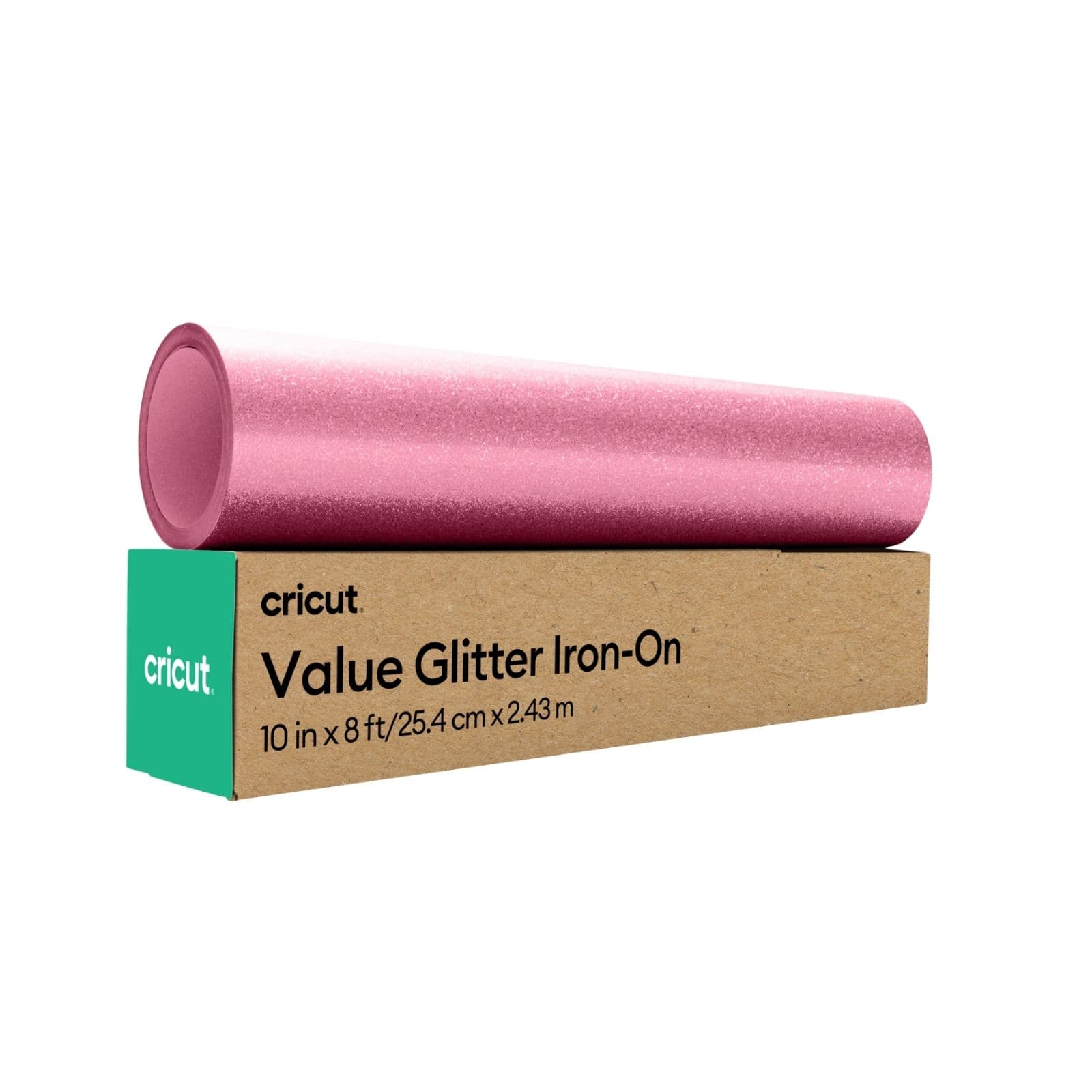Cricut - Glitter Value Iron-on Heat Transfer Vinyl - 10 in x 8 ft - Pink price history on PriceWatchPro