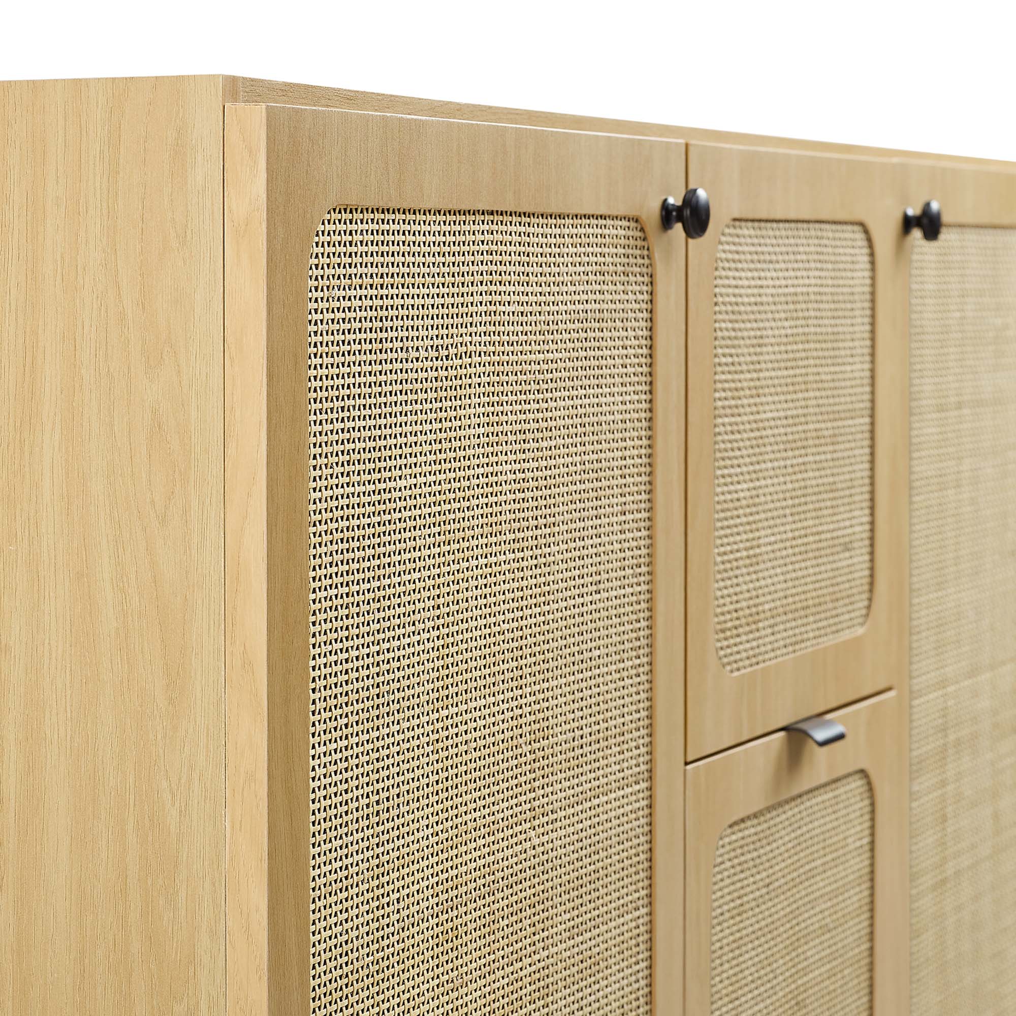 Alt View 7. Modway - Chaucer Bathroom Cabinet Basin Not Included by Modway - Oak.