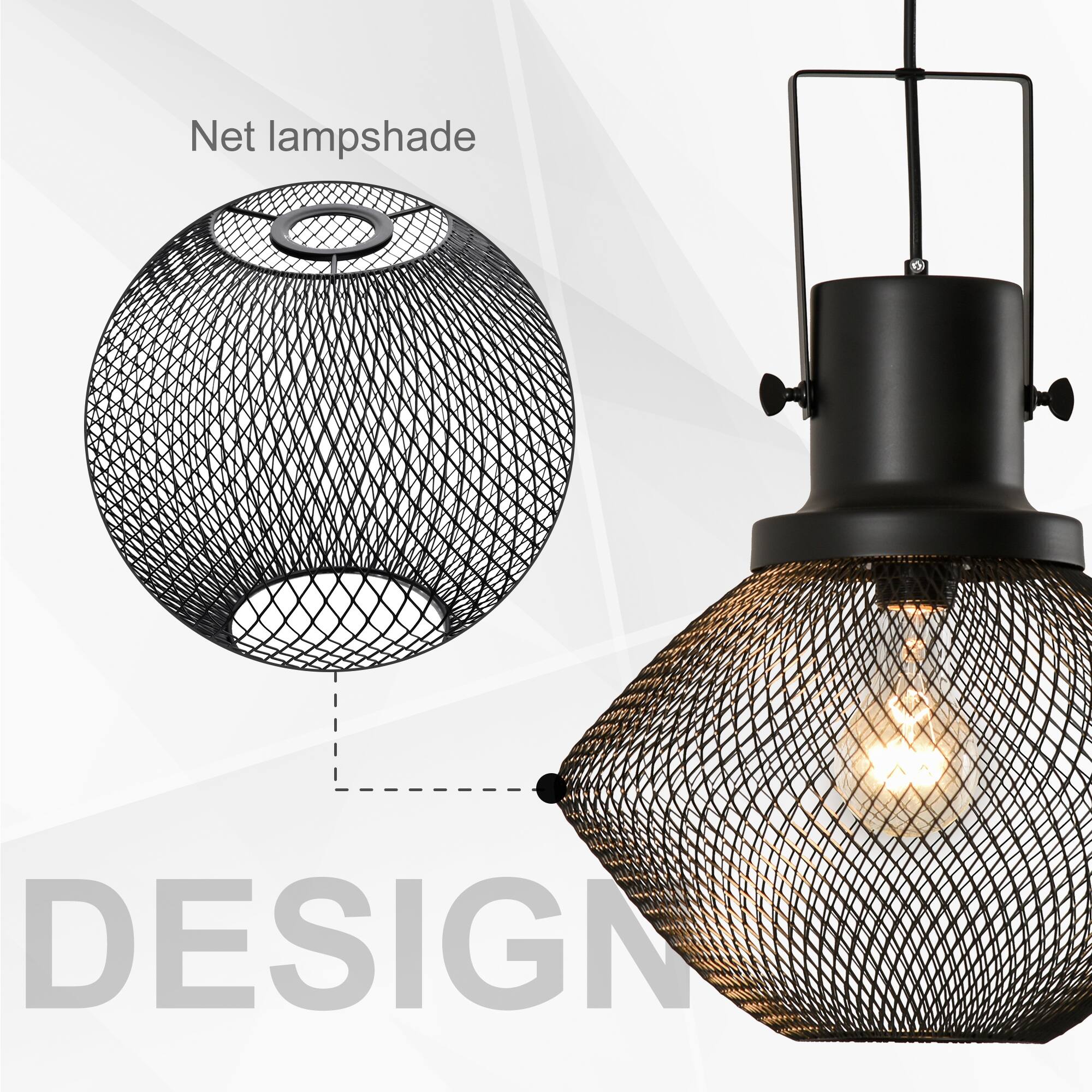 Net lampshade  
DESIGN