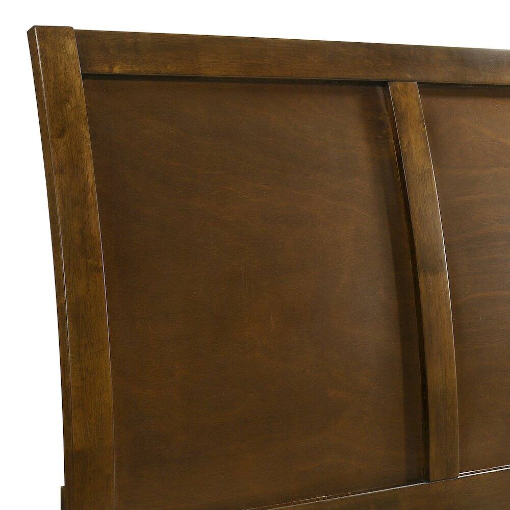 Alt View 2. New Classic Furniture - Ballard Wood Full Panel Bed in Walnut Brown - Walnut.