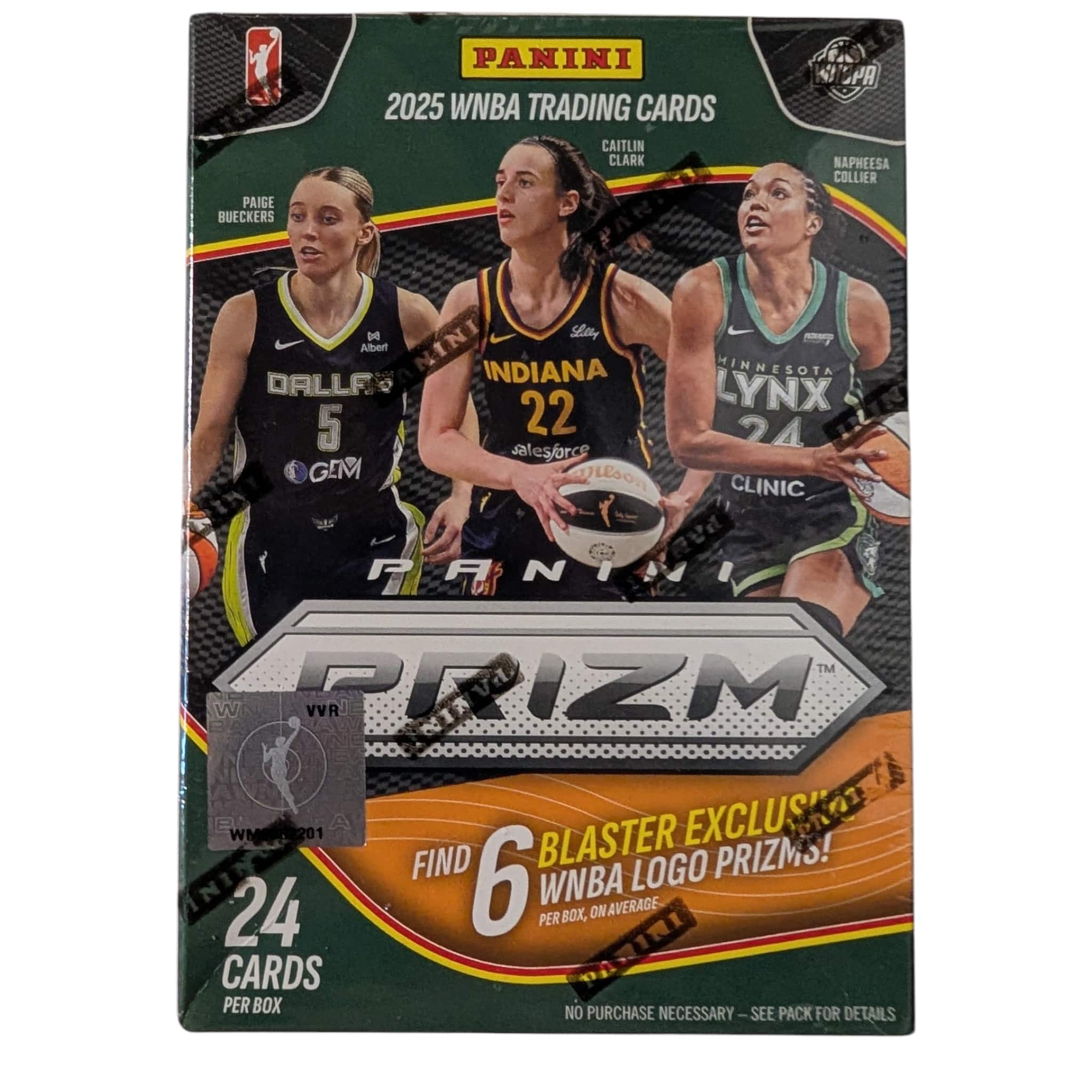 2025 Panini Prizm WNBA Basketball WNBA Logo Exclusive Blaster Box