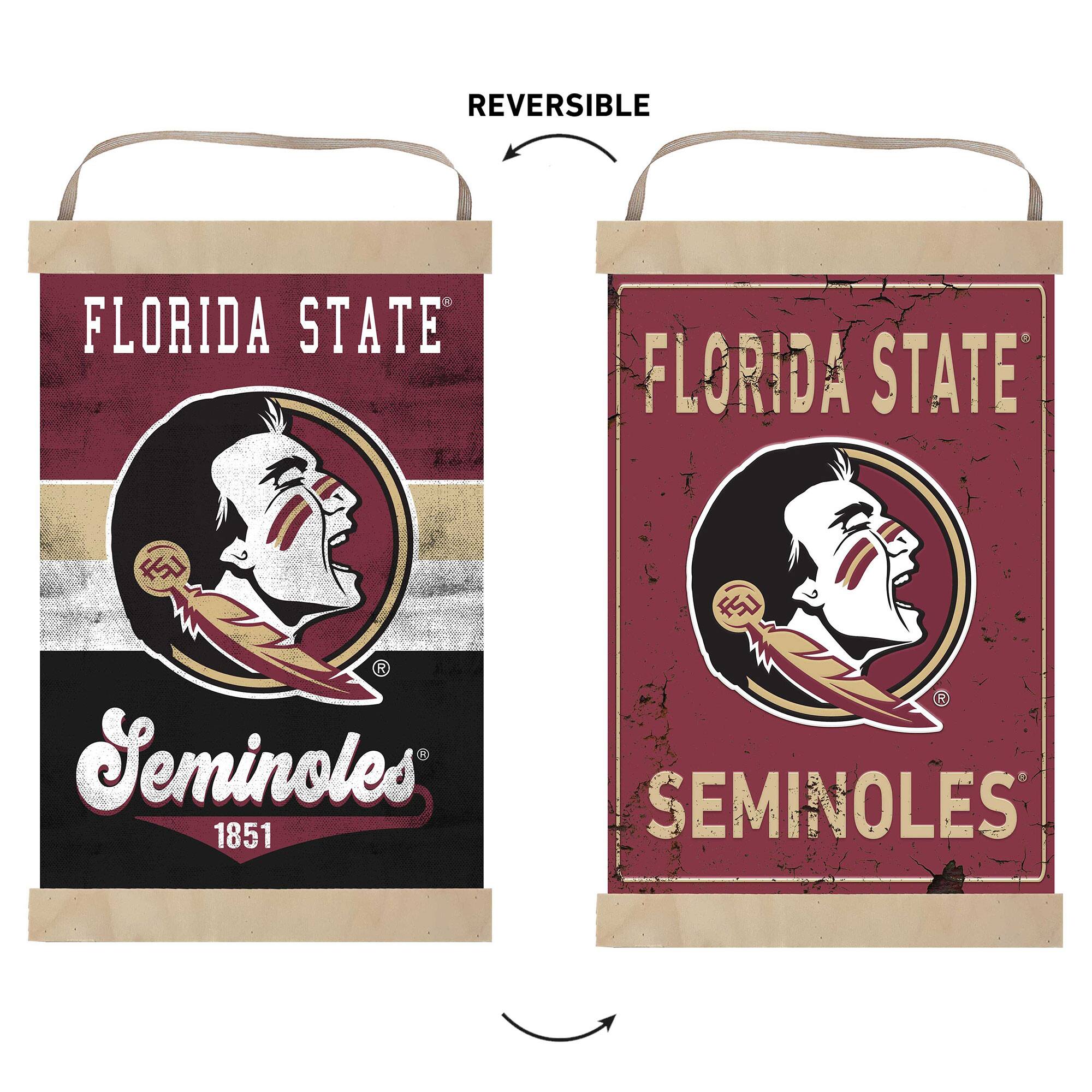 REVERSIBLE  
FLORIDA STATE  
FLORIDA STATE  
Seminoles  
SEMINOLES  
1851