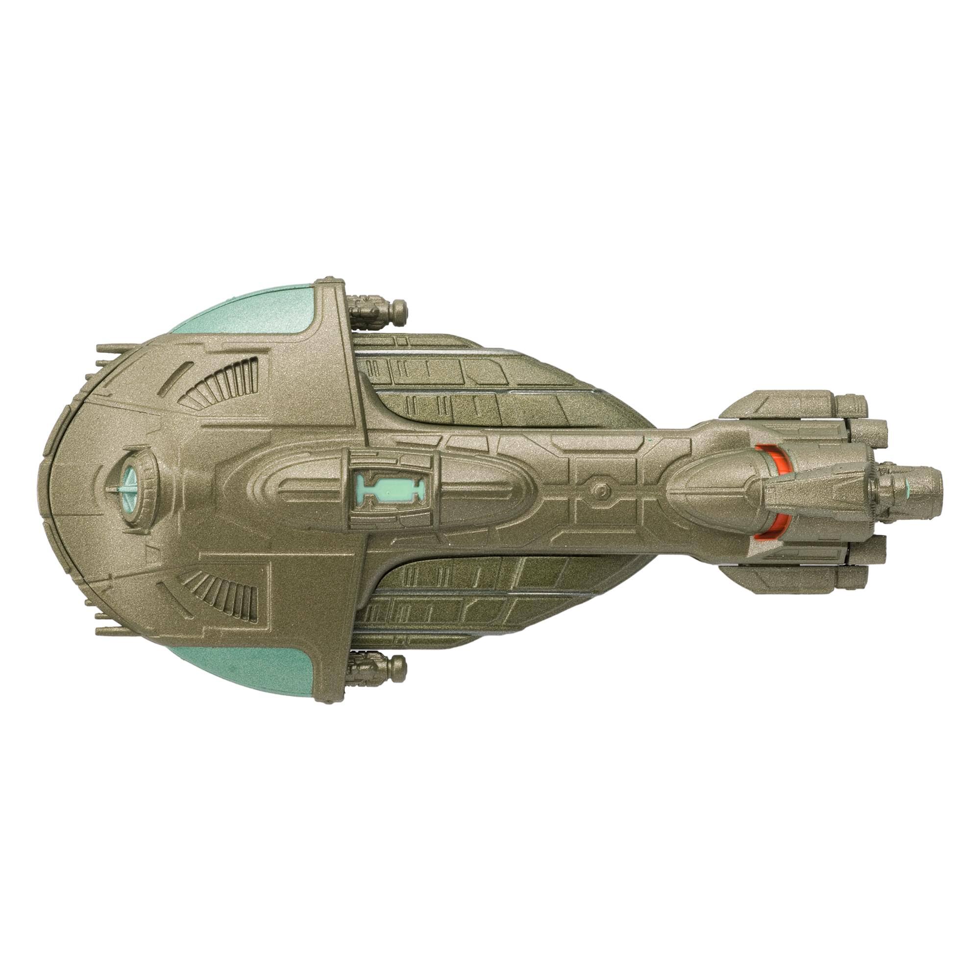 Alt View 5. Eaglemoss - Eaglemoss Star Trek Starship Replica | Tellarite Cruiser - Green.