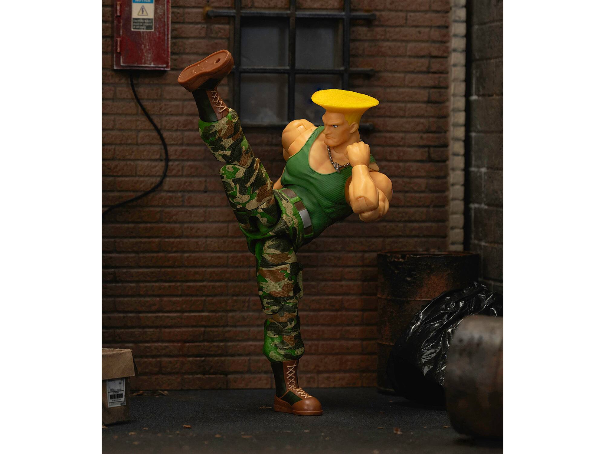 Alt View 4. Jada Toys - Jada Toys - Street Fighter II - Guile Action Figure   - COLLECTIBLES - Multicolor.
