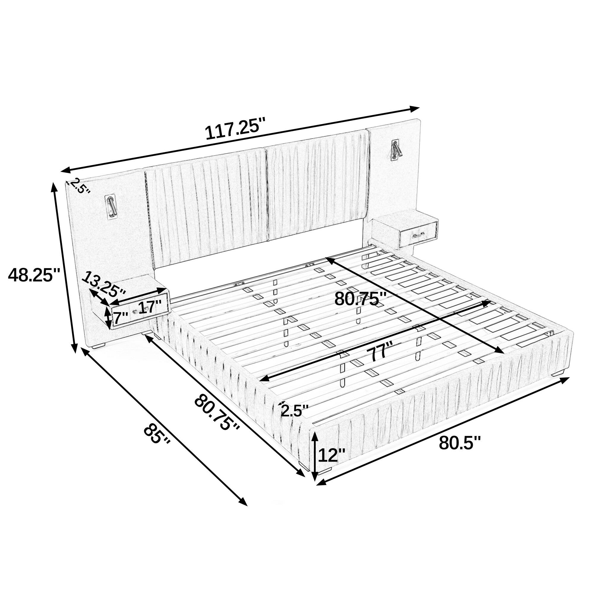 2.5"  
117.25"  
48.25"  
13.25"  
17"  
7"  
80.75"  
85"  
80.75"  
77"  
2.5"  
12"  
80.5"  
22"