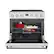 Angle. Koolmore - 36 in. Professional Electric Range with 16600W of Power, 240V in Stainless-Steel (KM-EPR-36AP-SS) - Stainless-Steel.