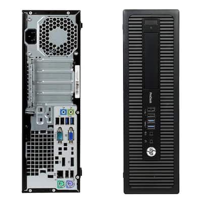 HP Refurbished Excellent ProDesk 600 G2 SFF Desktop PC, Intel i5 HP Refurbished Excellent ProDesk 600 G2 SFF Desktop PC, Intel i5