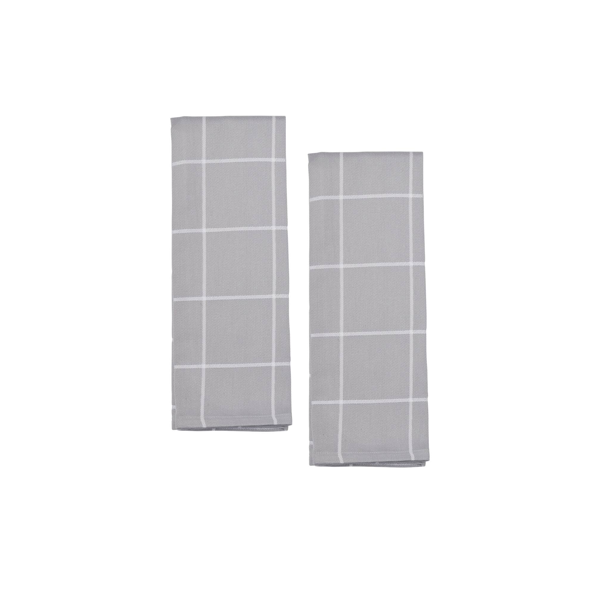 Alt View 2. ZWILLING - ZWILLING 4-pc Kitchen Towel Set - Grey - Grey.