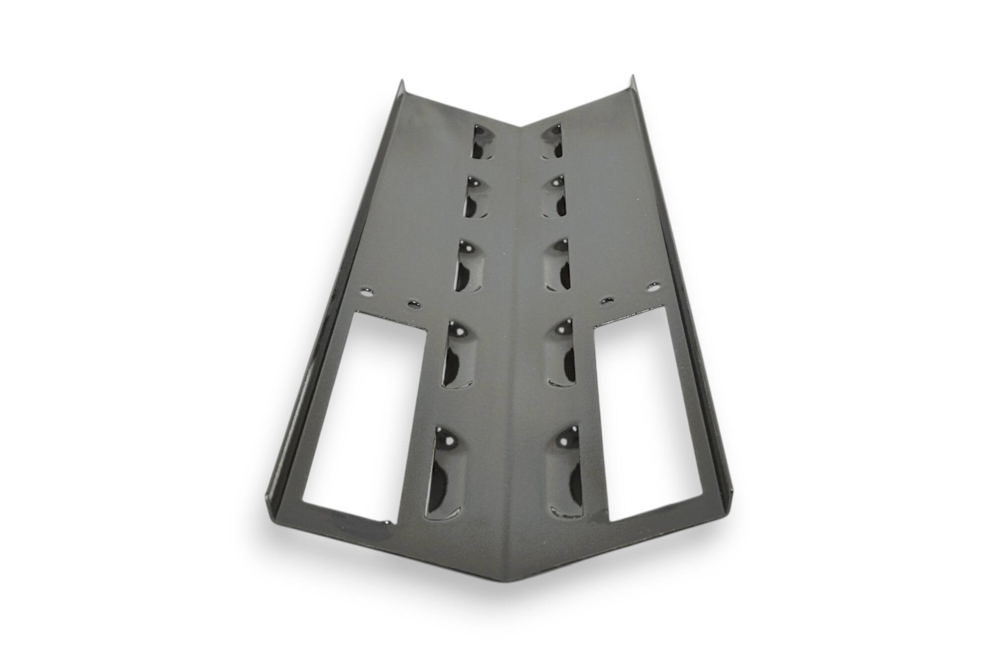 Alt View 3. Music City Metals - Music City Metals - MCM919301113 heat plate porc stl 16.375 x 5.4375 S grates heat plates and angles.