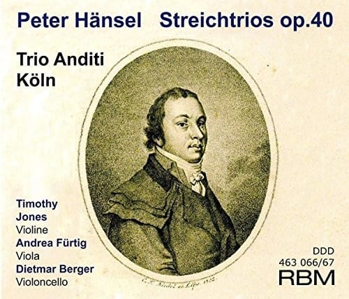 Hansel / Trio Anditi Koln - String Trios Op. 40   - COMPACT DISCS [CD] price history on PriceWatchPro