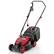 Front. Costway - Costway Electric Corded Lawn Mower 12-AMP 14-Inch Walk-Behind Lawnmower with Collection Box - Black, Red.