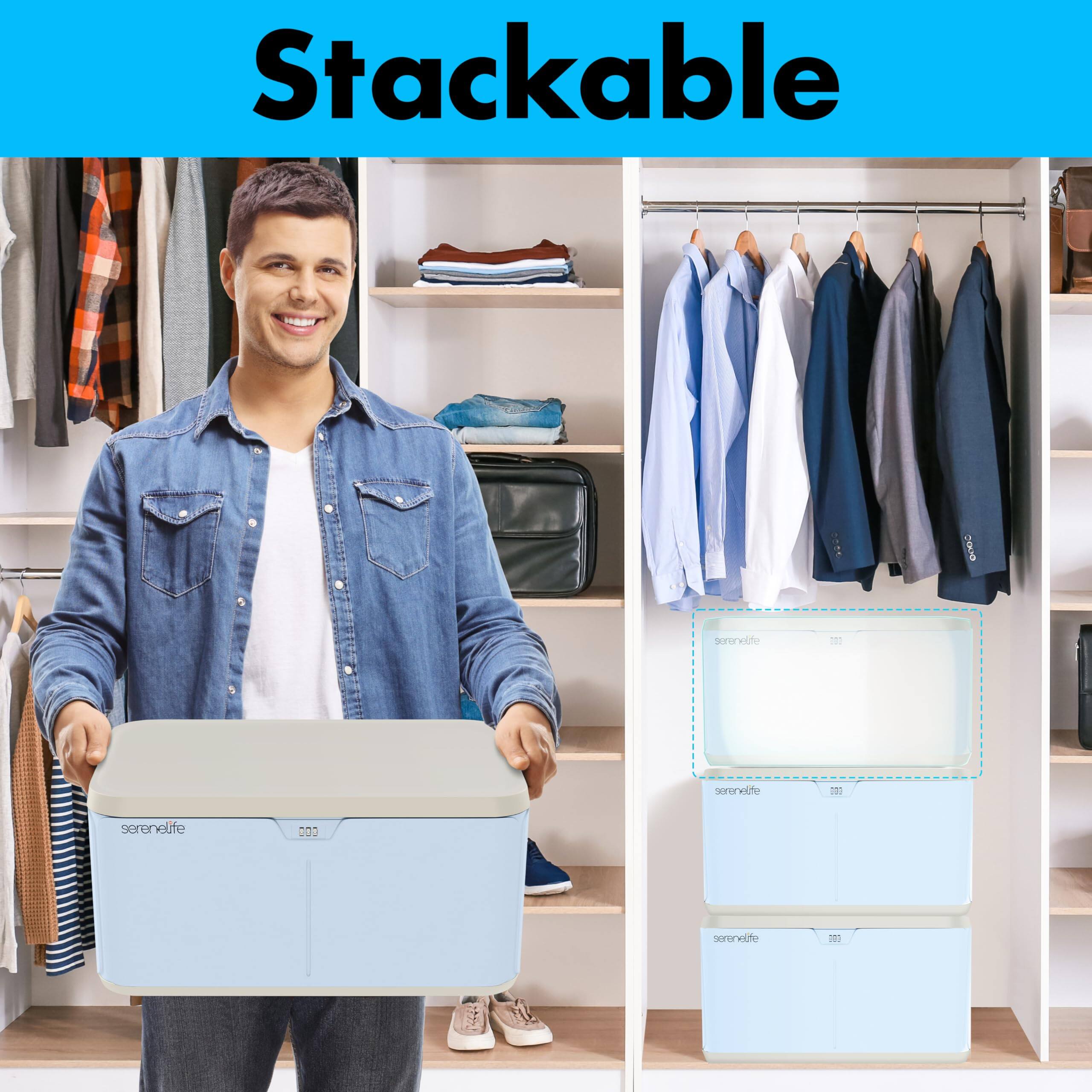 Stackable  
Serenlife  
serenlife  
serenlife