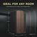 IDEAL FOR ANY ROOM
Reasonable size with huge, dual-storage design.
12.40" x 13.27" x 6.10"
Weight: 14 lb
