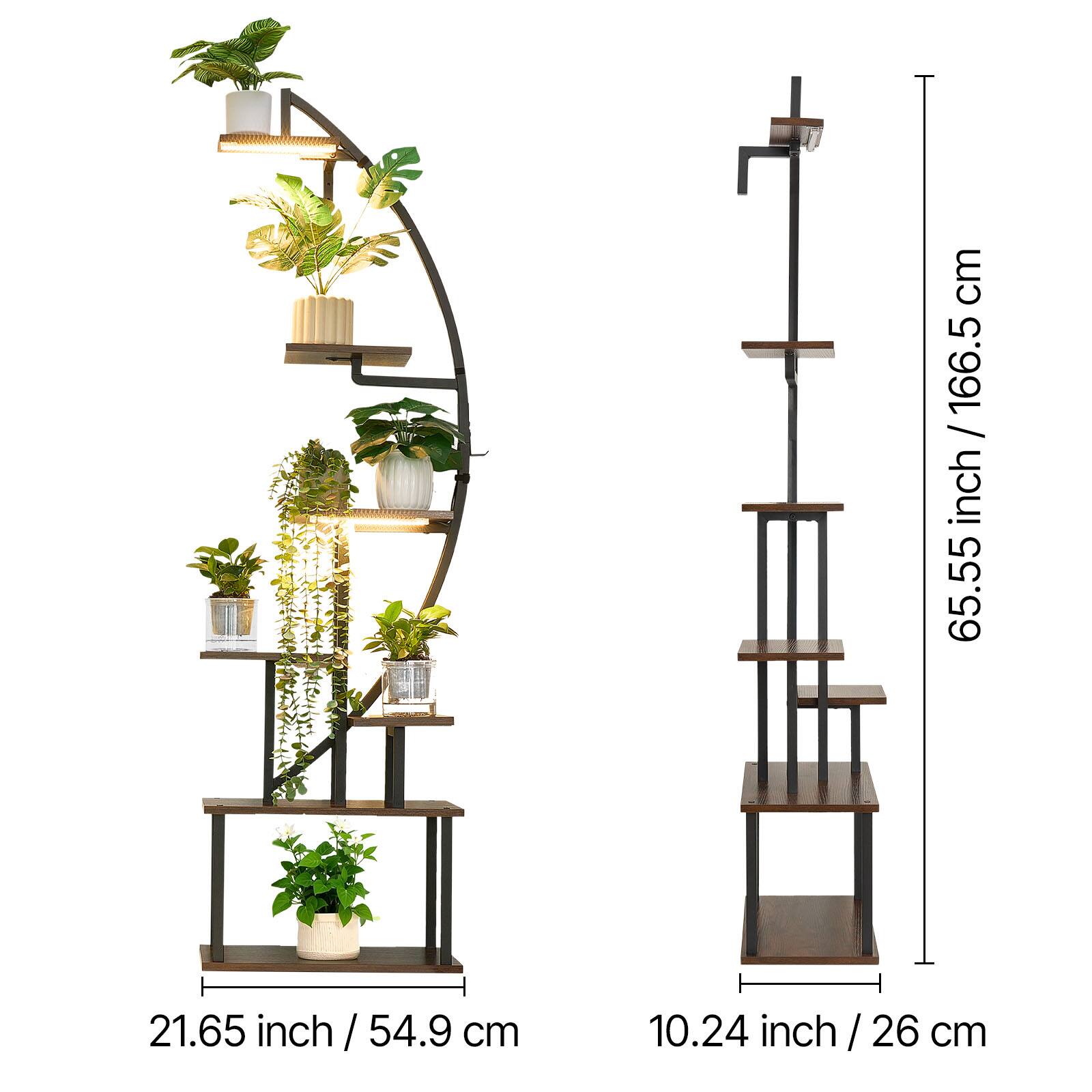 - Height: 65.55 inch / 166.5 cm
- Width: 21.65 inch / 54.9 cm
- Depth: 10.24 inch / 26 cm