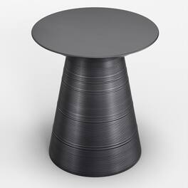 Simpli Home - Sheridan 18W Round Conical Accent Table - Black