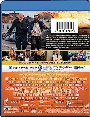 Alt View 1. The Man From Toronto   - BLU-RAY.