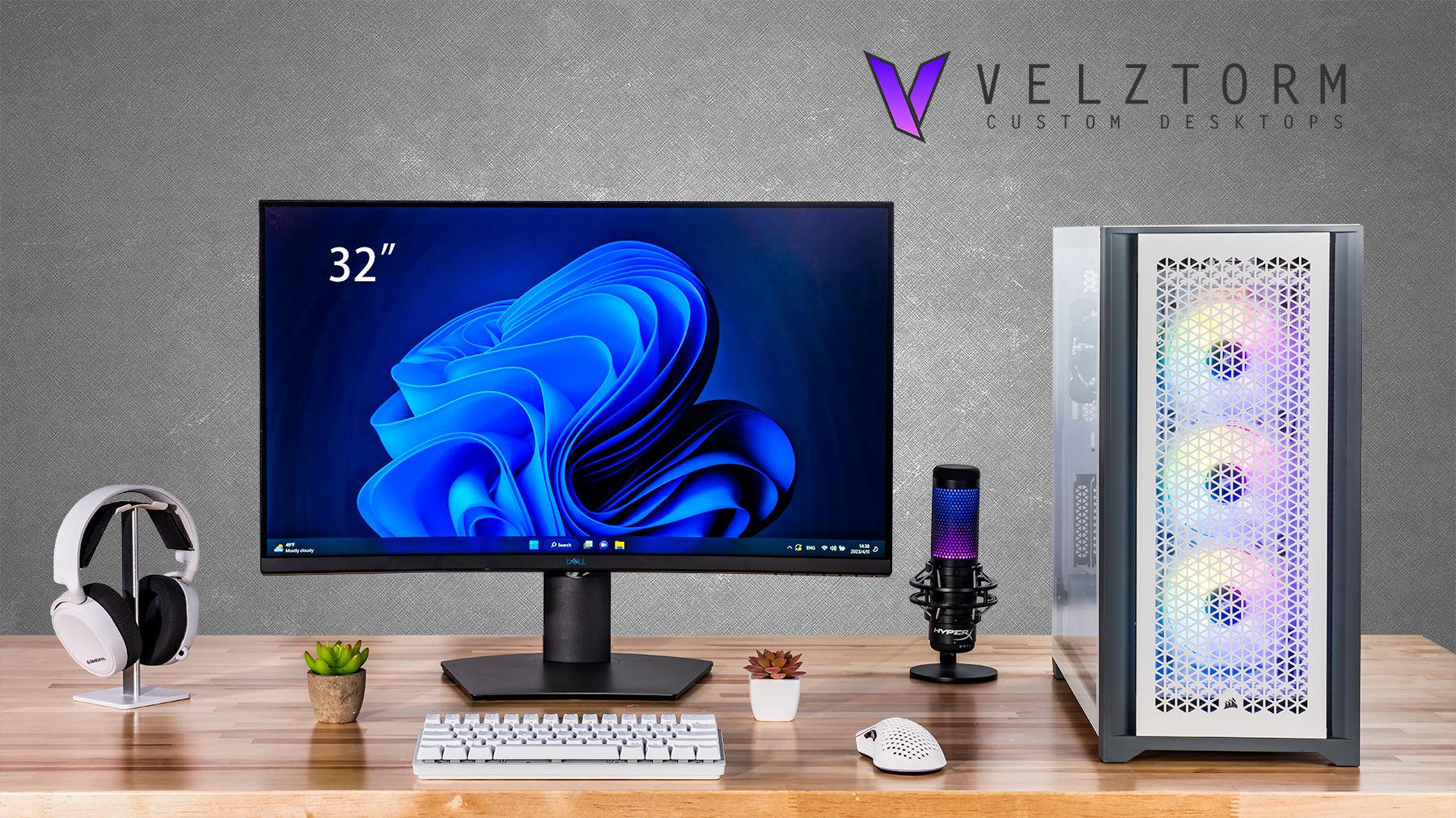 VELZTORM CUSTOM DESKTOPS

32" DELL

HYPE