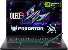 GEFORCE NVIDIA RTX OLED acer. NY PREDATOR al 43