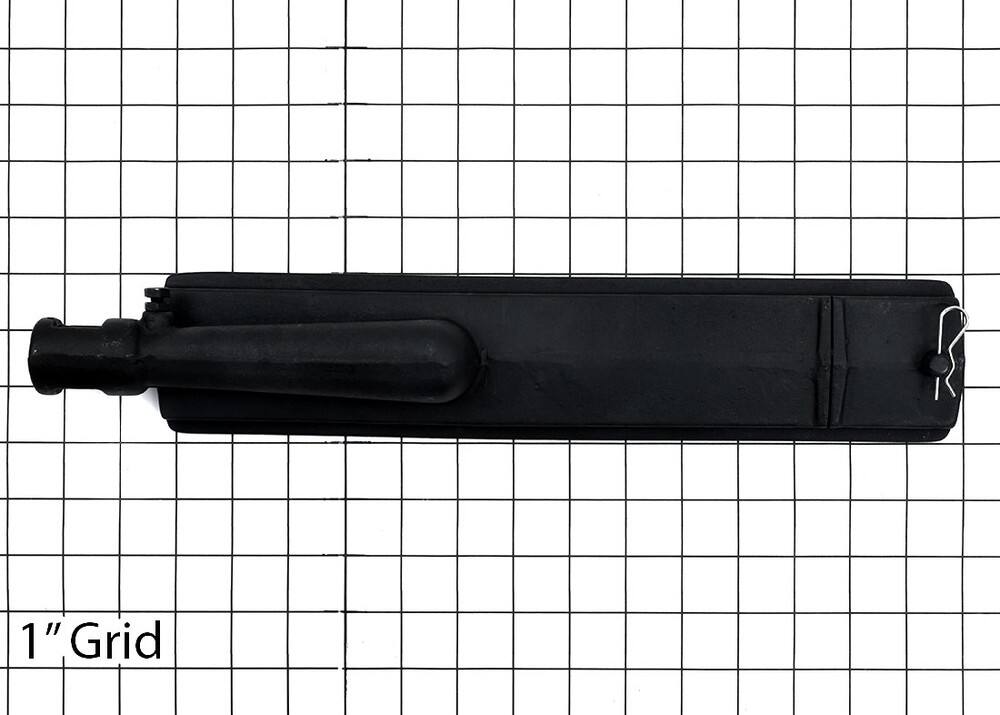 Alt View 2. Music City Metals - Music City Metals - MCM202630116 burner, pipe, ci, 15.8125 x 2.1875; Chb,.