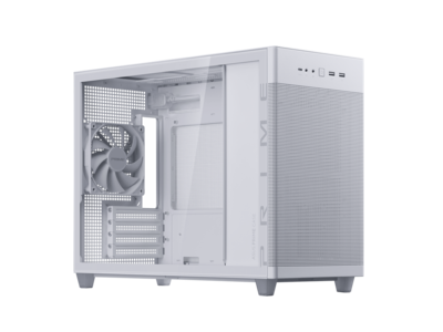 ASUS Prime AP201 White MicroATX Tempered Glass, 338mm GPU, 360mm ASUS Prime AP201 White MicroATX Tempered Glass, 338mm GPU, 360mm