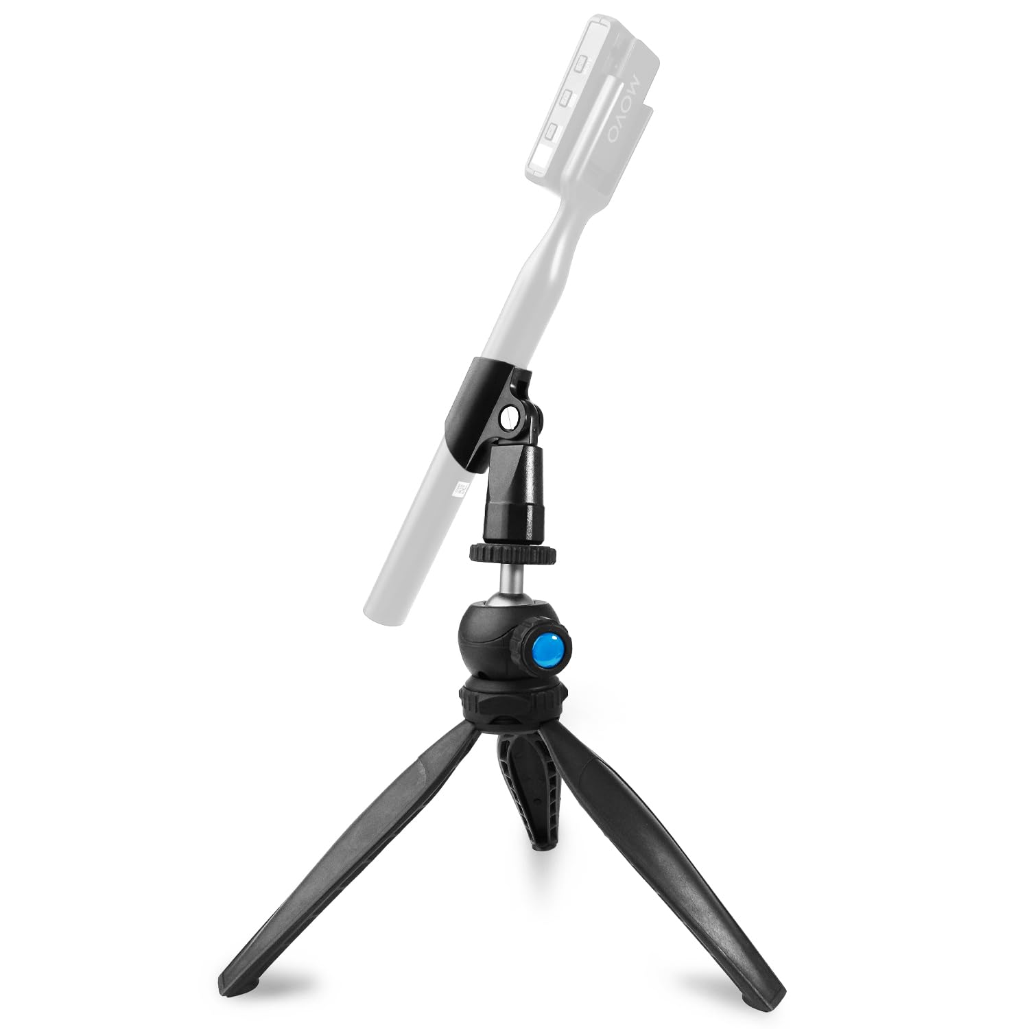Front. MOVO - Movo HMT-2 Tabletop Tripod Microphone Stand for Movo WMX-HM and Rode Interview Go.