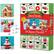 The text on the image is grouped and corrected as follows:
"Sweet Christmas Advent Calendar: 24 Jigsaw Puzzles"
This is a description of the product, which is a Christmas-themed advent calendar containing 24 jigsaw puzzles.