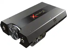 Creative Labs - Creative Sound BlasterX G6 Hi-Res DAC & USB Sound Card with Xamp for PC, PS4, Xbox, Switch