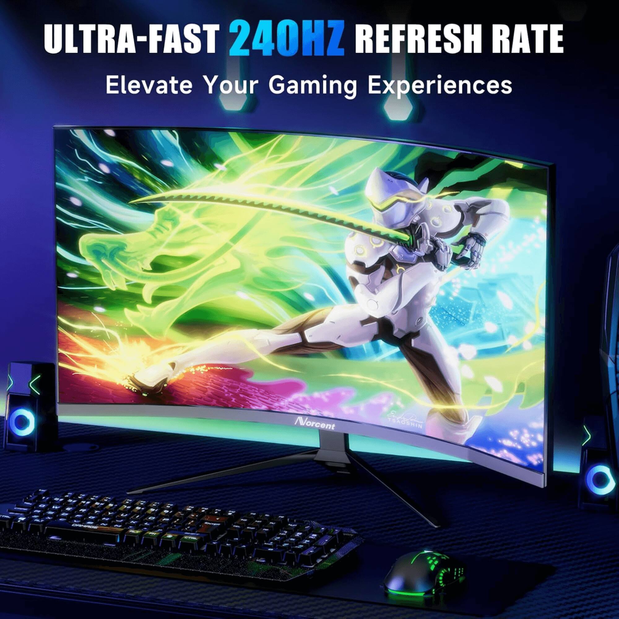 ULTRA-FAST 240HZ REFRESH RATE  
Elevate Your Gaming Experiences