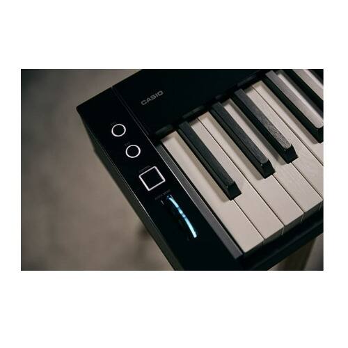 Left. Casio - Casio Privia PX-S7000 88-Key Digital Piano (Black).