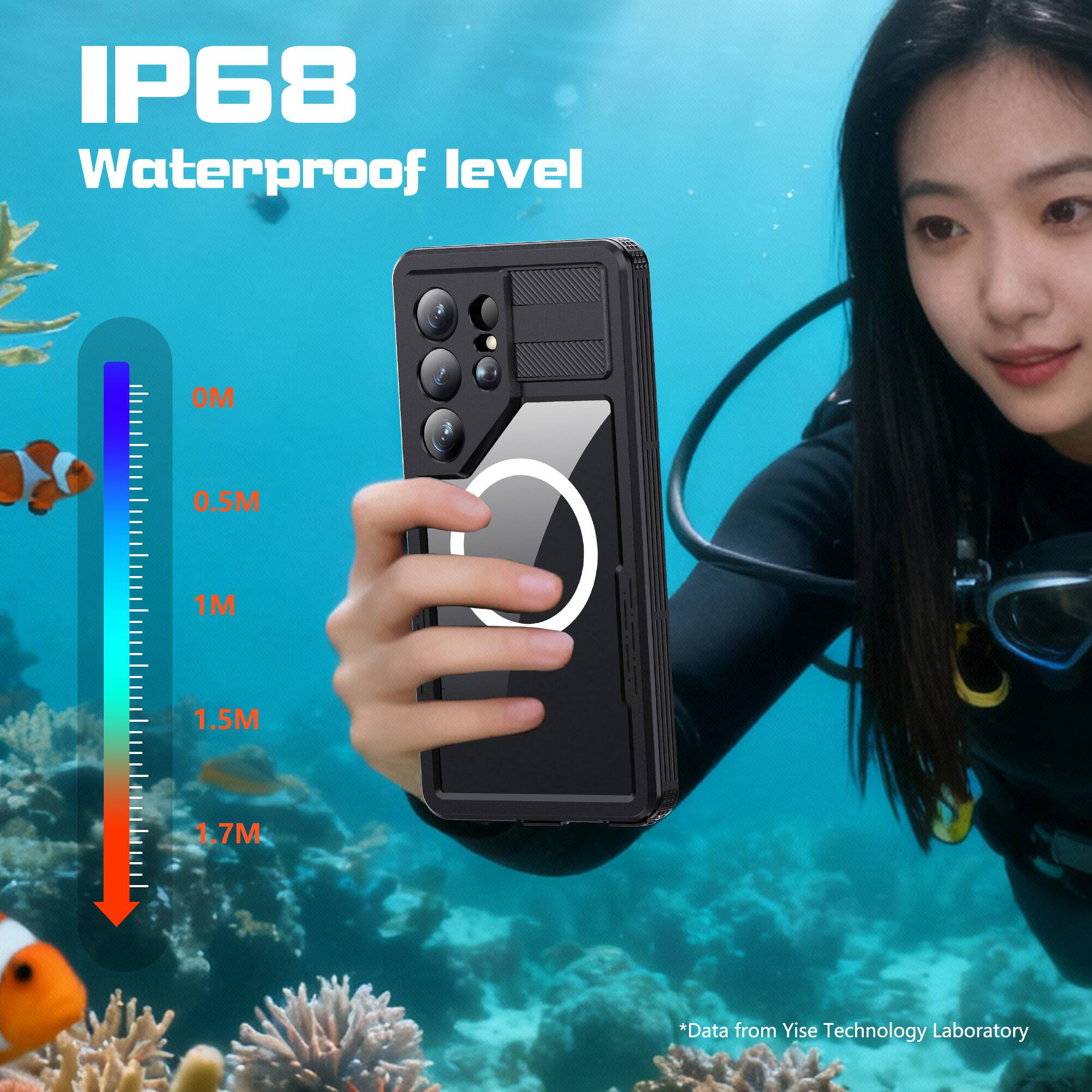 IP68 Waterproof level  
OM 0.5M 1M 1.5M 1.7M  
*Data from Yise Technology Laboratory