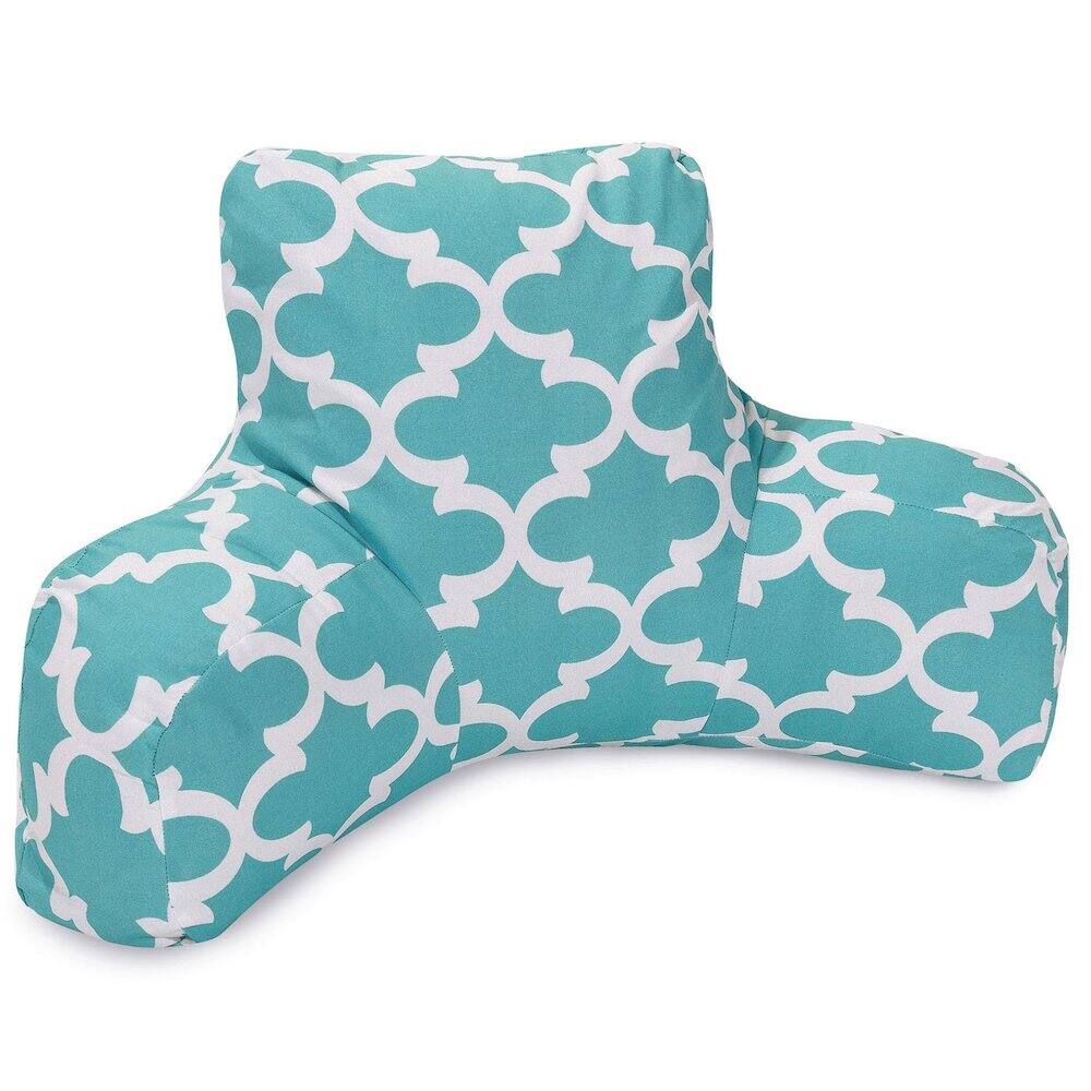 Majestic Home - Reading Pillow Trellis Teal - Blue