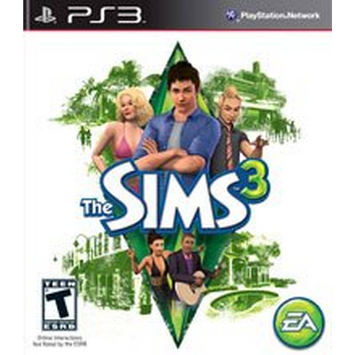 The Sims 3  
PS3  
PlayStation Network  
T (Teen)  
EA