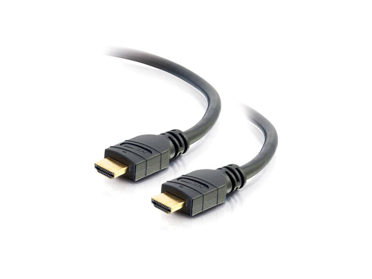 Alt View 7. C2G - C2G 757120413684 75 Feet High Speed HDMI Cable - Black - In-Wall CL3-Rated - Black.