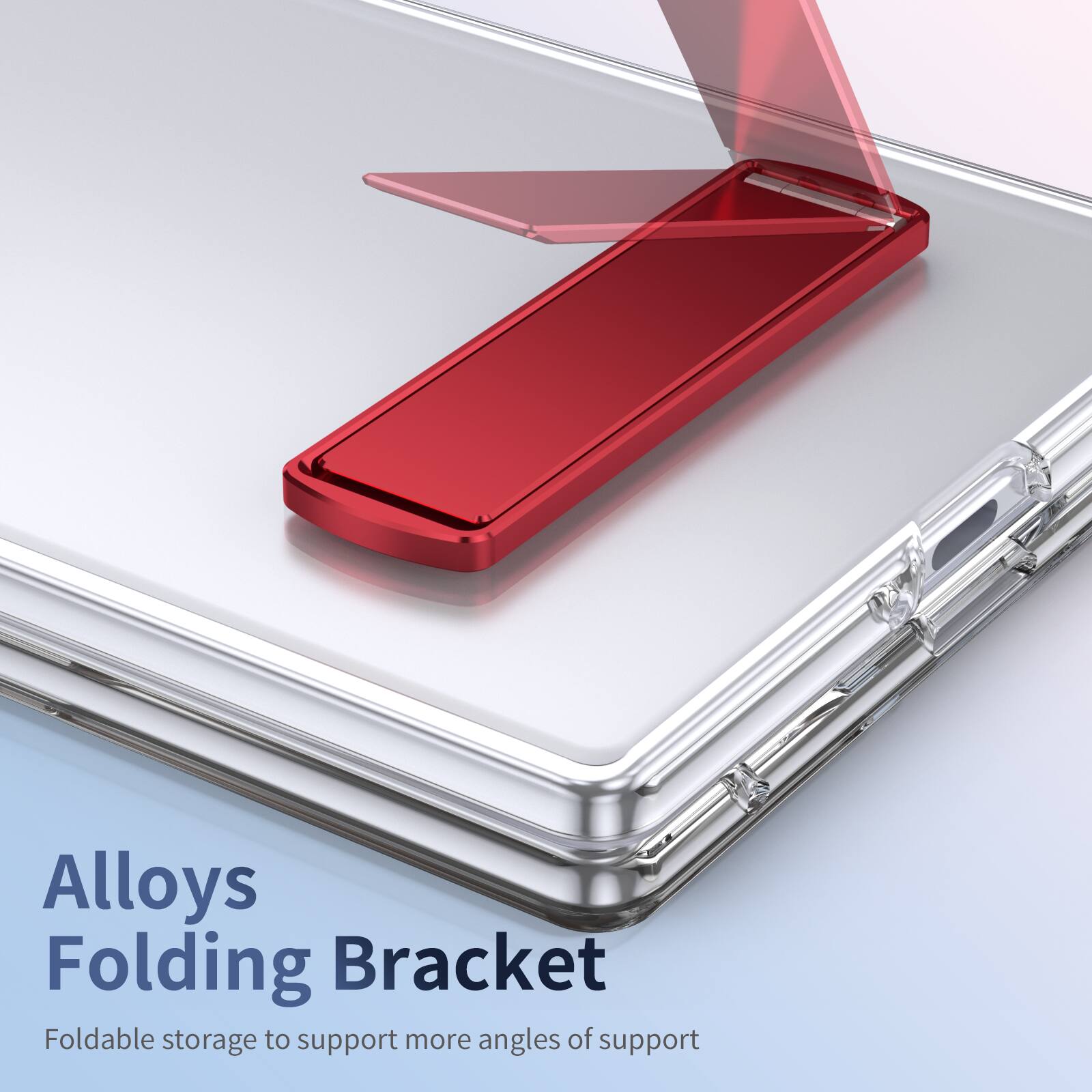 Alloys Folding Bracket  
Foldable storage to support more angles of support