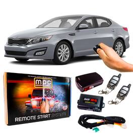 MPC - 5-Button Extended Range Remote Start Kit For 2014-2015 Kia Optima - Black