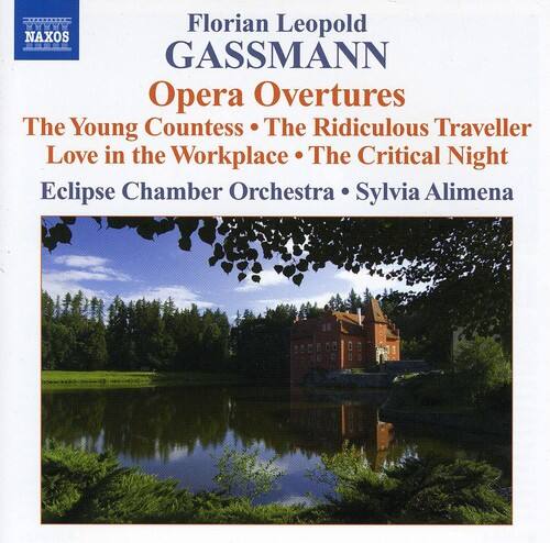 Florian Leopold GASSMANN  
Opera Overtures  
The Young Countess • The Ridiculous Traveller  
Love in the Workplace • The Critical Night  
Eclipse Chamber Orchestra • Sylvia Alimena