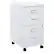 Alt View 11. OSP Home Furnishings - 2 Drawer Mobile Locking Metal File Cabinet - White.