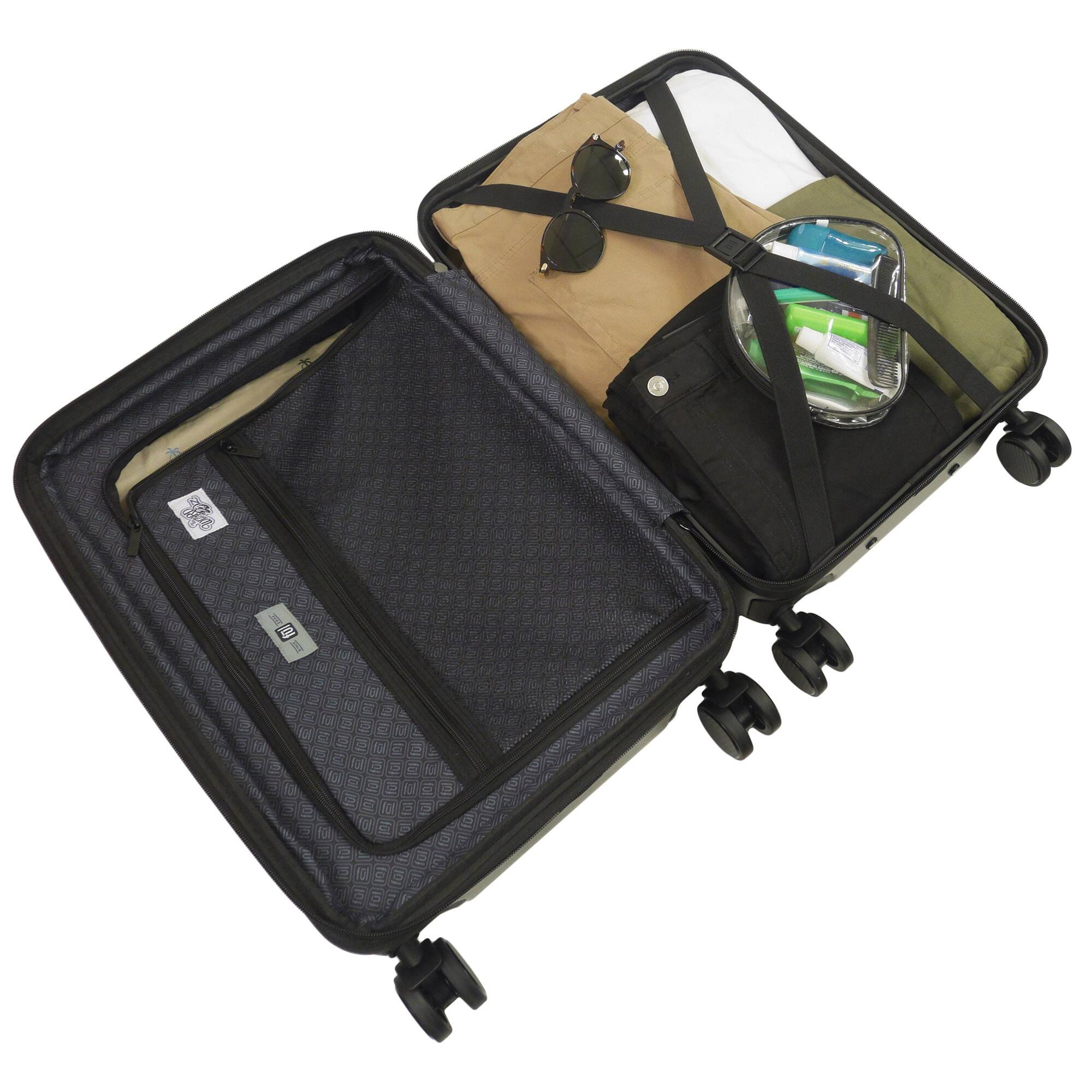 Alt View 2. Ful - Wizard of Oz 22.5" Carry-On Luggage - BLACK.