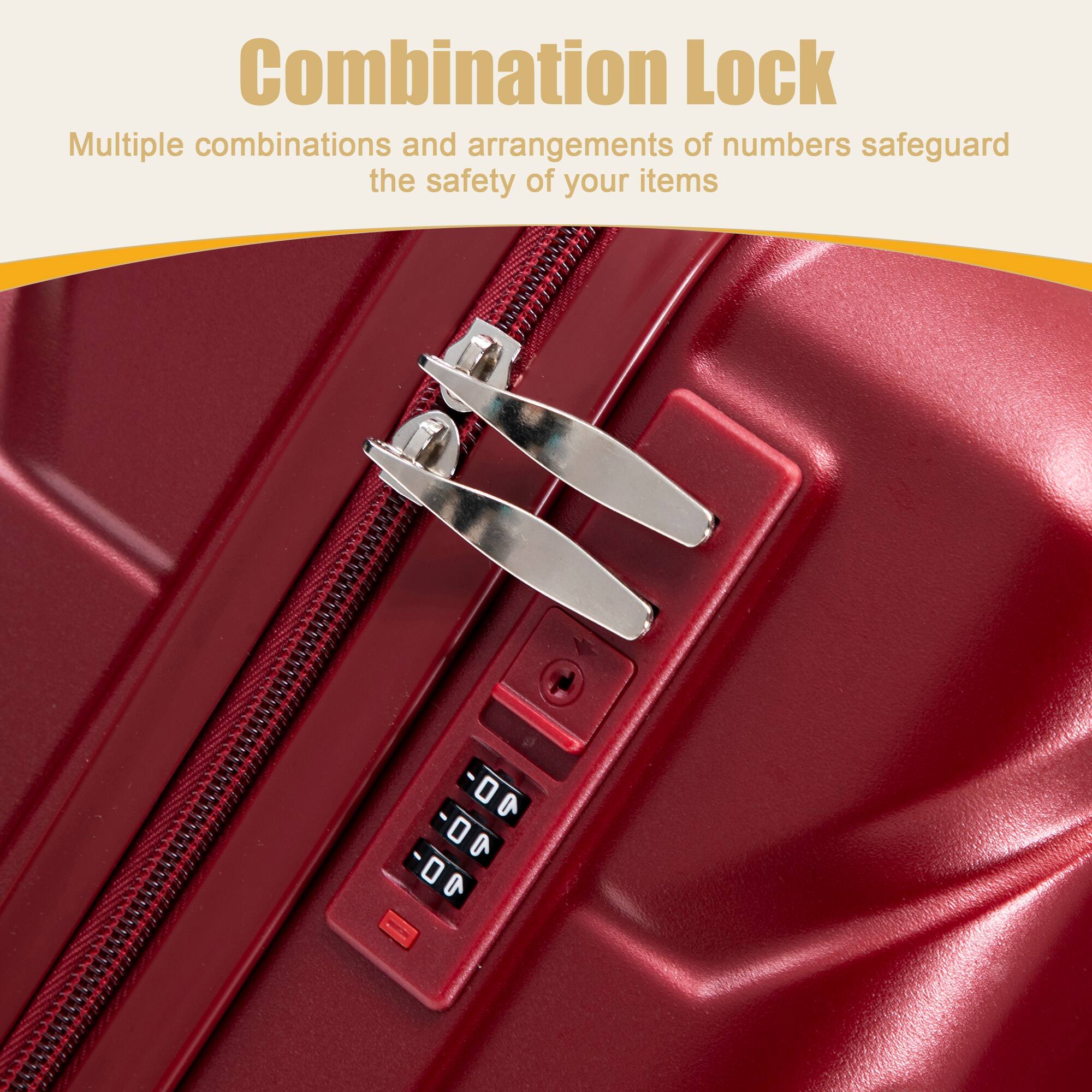 Combination Lock

Multiple combinations and arrangements of numbers safeguard the safety of your items