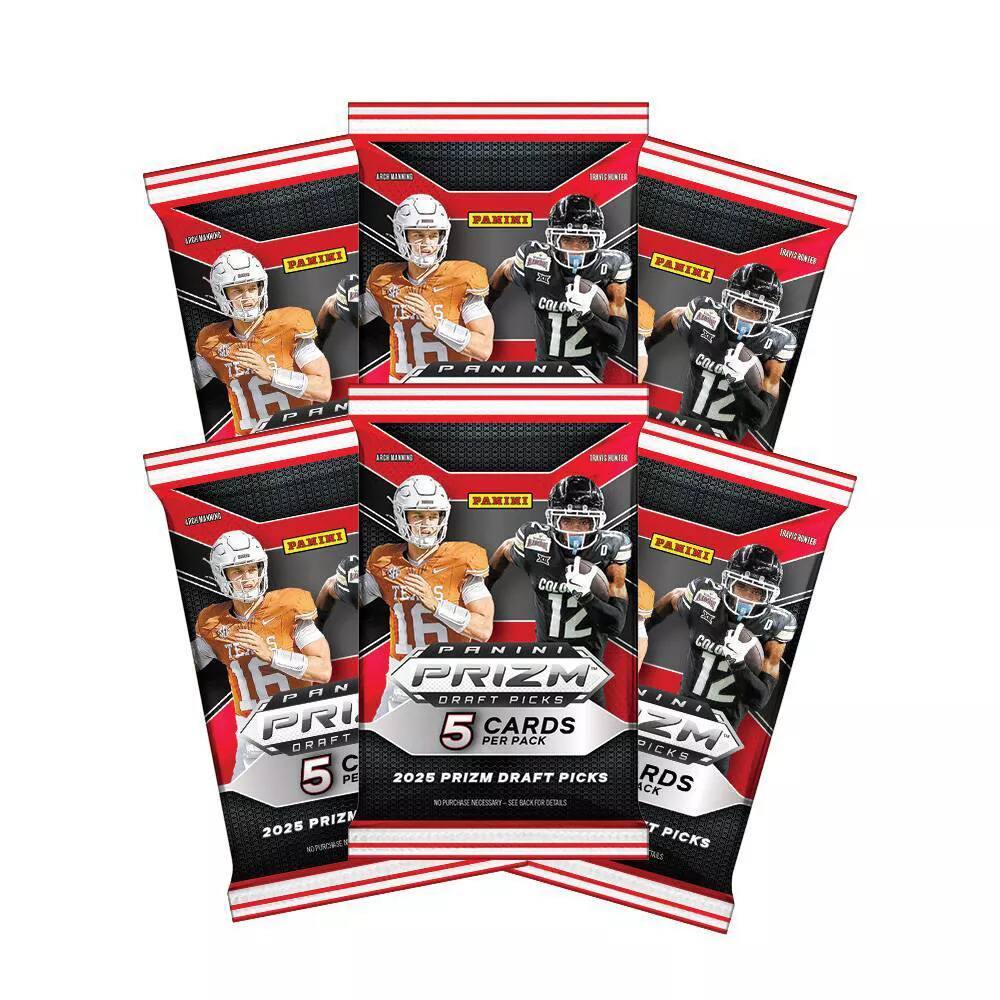 Panini 2025 Prizm Draft Picks Football Trading Card Blaster Box
