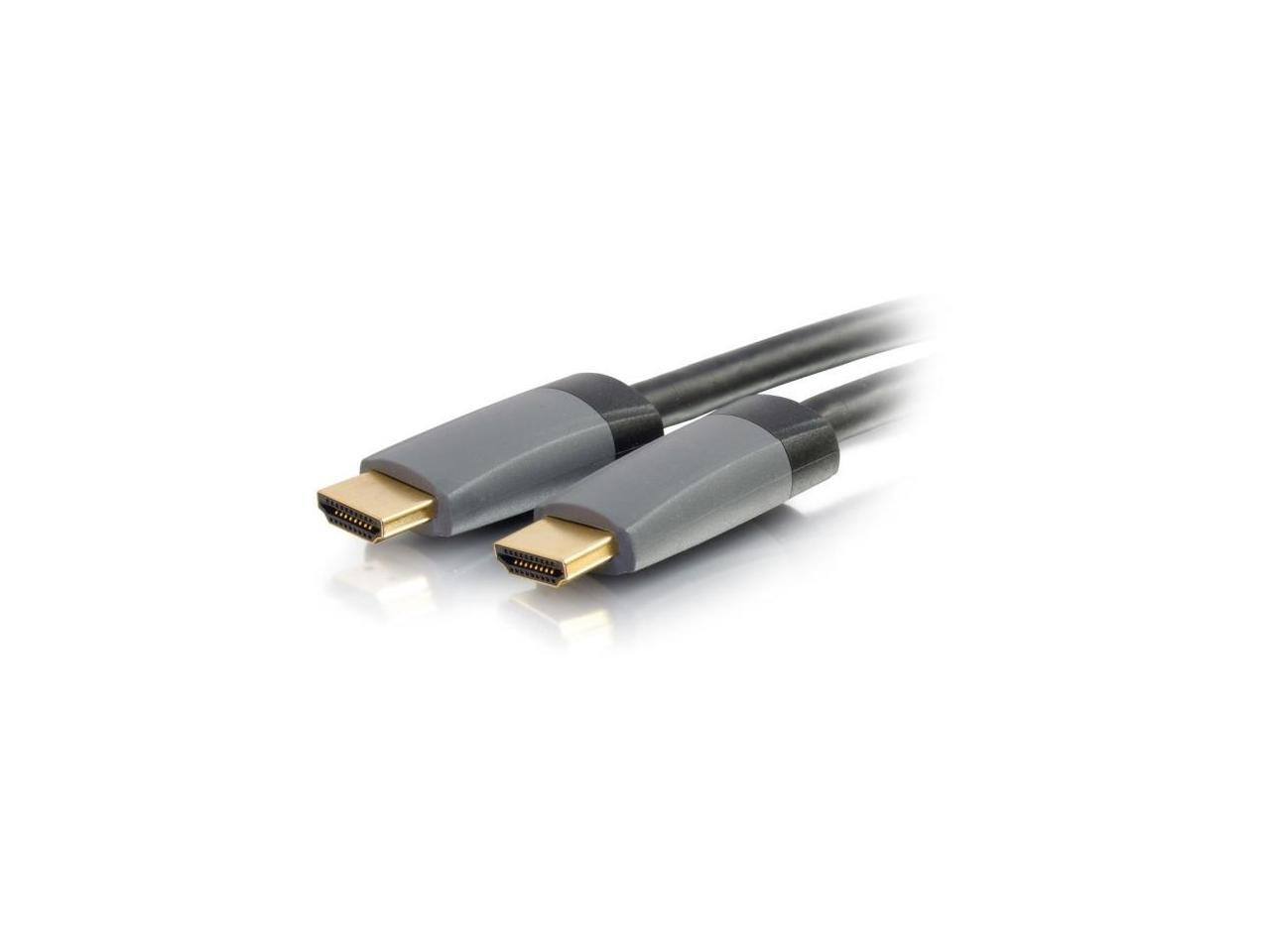 Alt View 9. Cables to Go - C2G 50628 Select 4K UHD High Speed HDMI Cable (60Hz) with Ethernet M/M, In-Wall CL2-Rated, Black (10 Feet, 3.04 Meters) - Gray.
