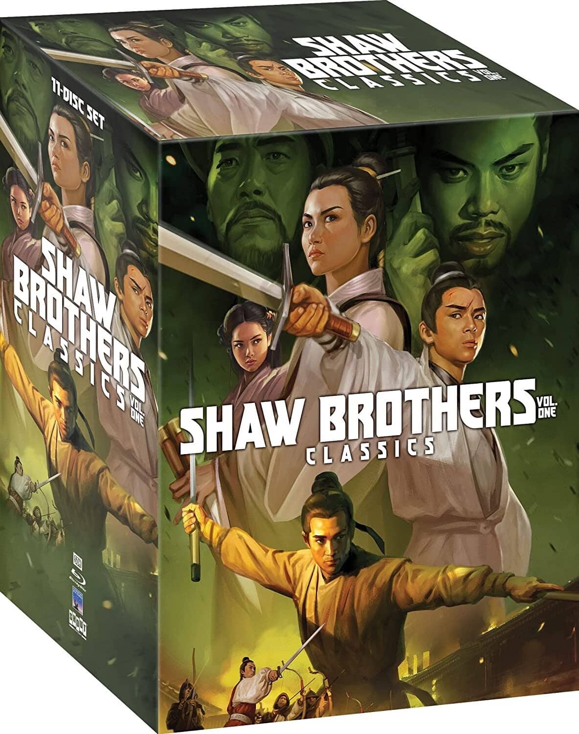 Front. Shaw Brothers Classics, Volume 1   - BLU-RAY.