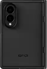Front. dbrand - Grip Case with Magnets for Galaxy Z Fold8 - Black.