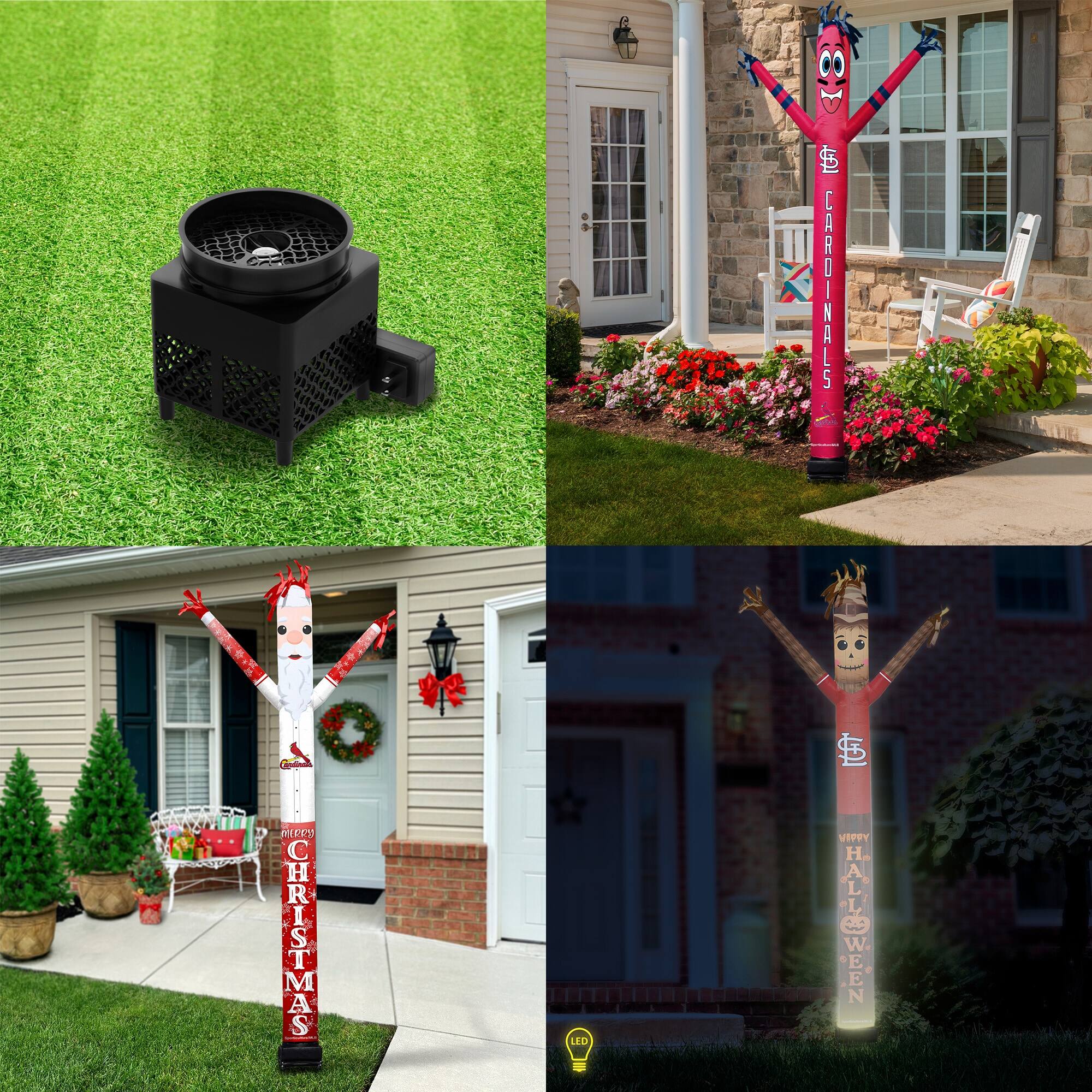 BSR $ X CARDINALS  
REPEU 0 CHRISTMAS M S S  
LED VIPPY H HALLS WEEN