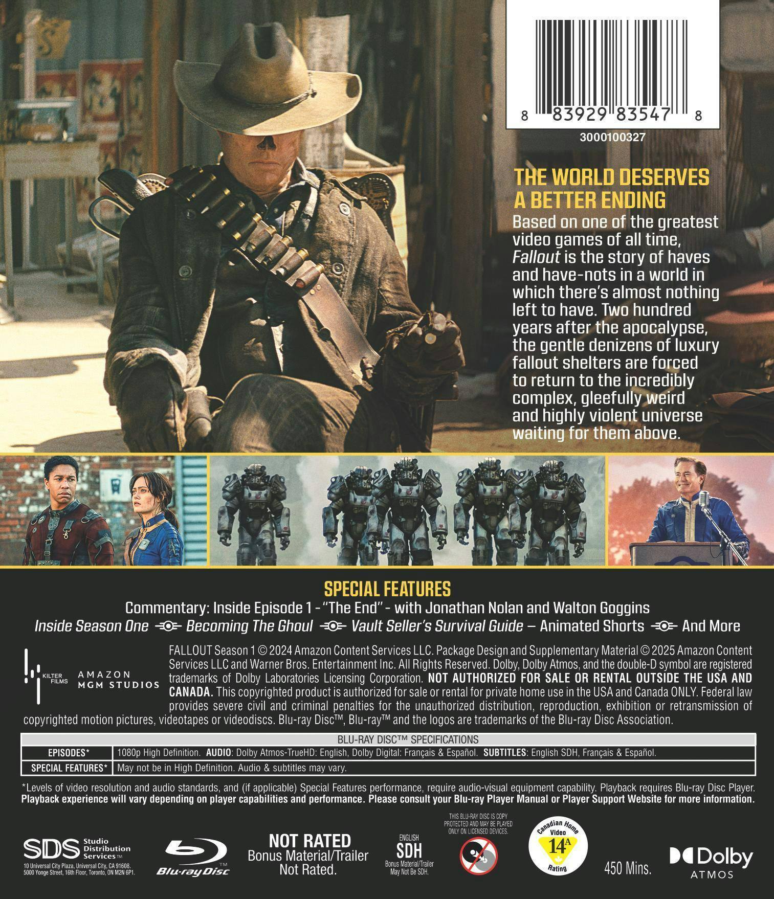 Back. Fallout: The Complete First Season [Blu-ray].