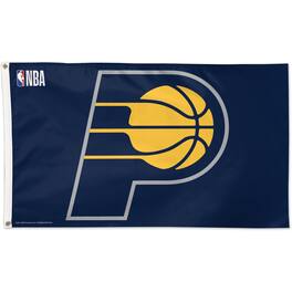 WinCraft - Indiana Pacers Single-Sided 3' x 5' Deluxe Team Logo Flag - Multicolor