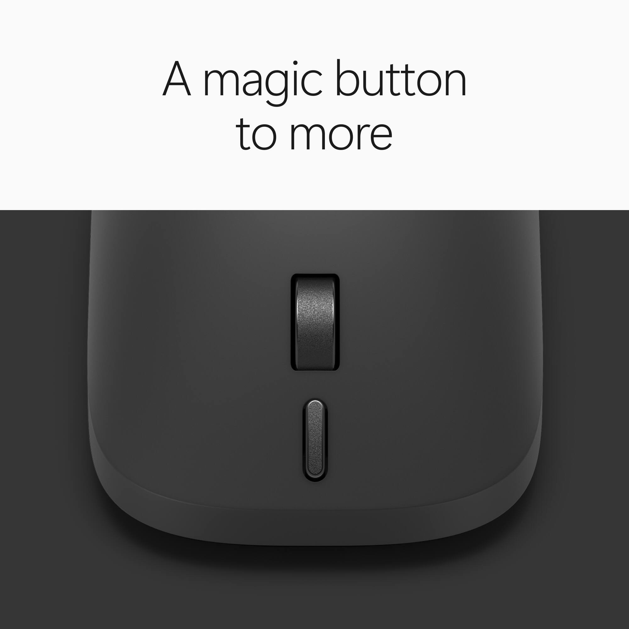 A magic button to more