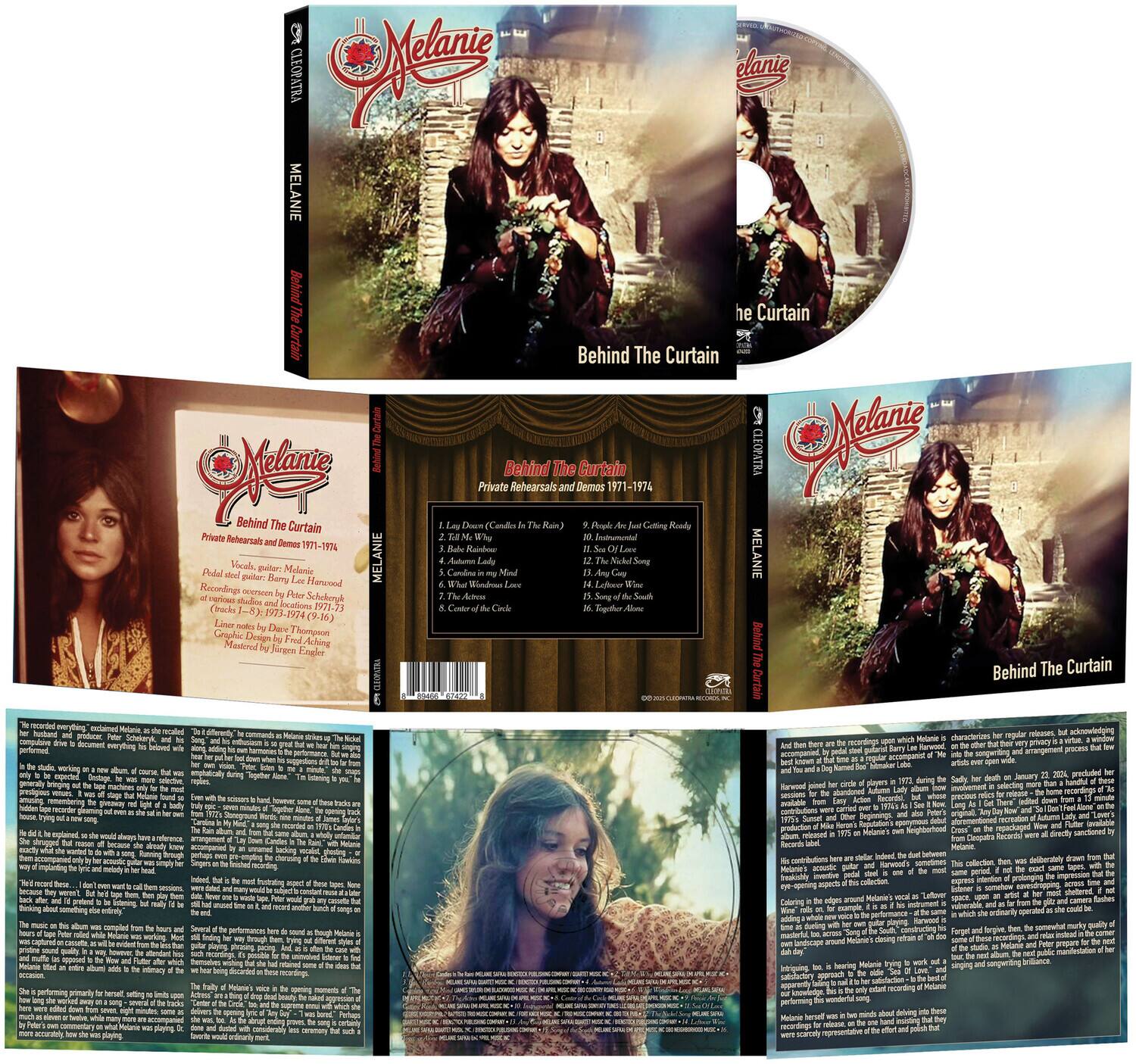 Melanie - Behind The Curtain   - COMPACT DISCS [CD] price history on PriceWatchPro